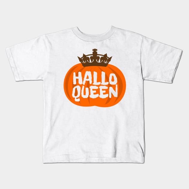 Halloqueen Kids T-Shirt by LunaMay